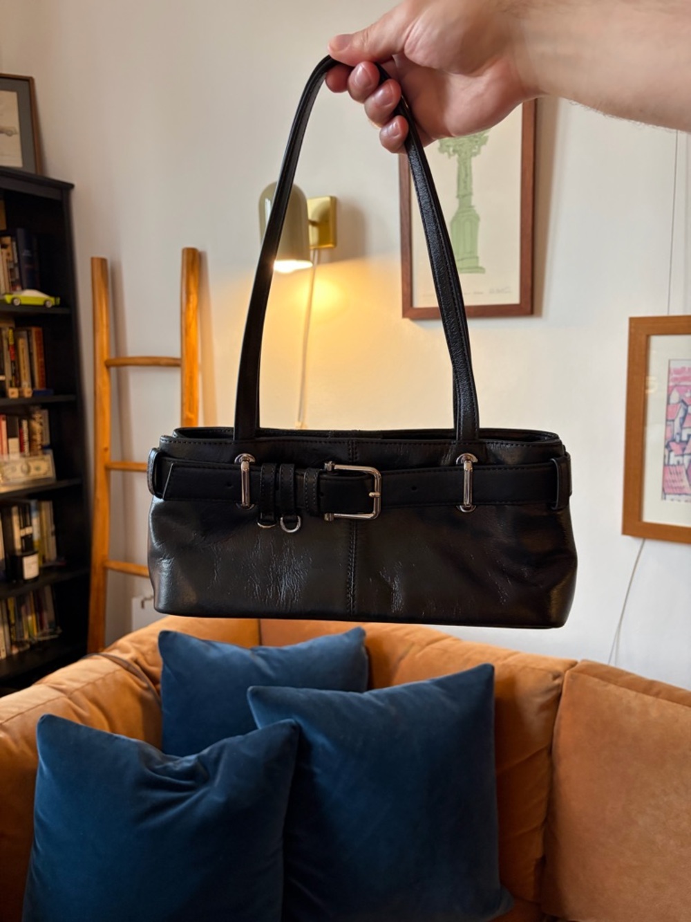 OSOI SHOULDER BROCLE MINI [STONE BLACK]